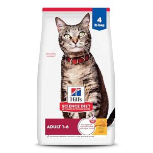 Hill's Science Diet Adult Cat Food, Chicken 4lb