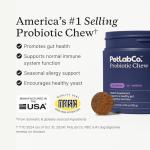 Pork Flavor Probiotic Chews for Dogs - 30 Count