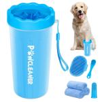 Comotech Dog Paw Cleaner with Bath Brush Set