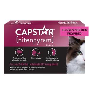 Fast-Acting Flea Treatment Tablets for Cats