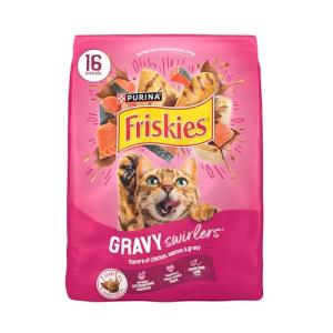 Friskies Dry Cat Food with Chicken & Salmon