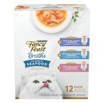 Fancy Feast Lickable Cat Food Broth Variety Pack