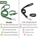 Waterproof Adjustable Dog Collar and Leash Set