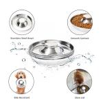 Stainless Steel Puppy Bowls Set of 2