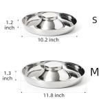 Stainless Steel Puppy Bowls Set of 2