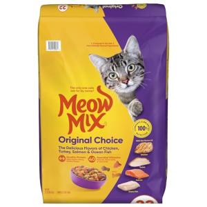 Meow Mix Original Choice Dry Cat Food, 22 Pound Bag