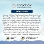 Addiction Wild Kangaroo Feast Dry Cat Food – Limited Ingredients, Novel Protein for Cats with Sensitive Skin & Stomach – Chicken Free & Grain-Free - Made in New Zealand 4lb