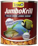 Tetra JumboKrill Freeze-Dried Jumbo Shrimp 14 Ounces, Natural Shrimp Treat For Aquarium Fish, Red