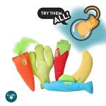 Plush Cat Toys Filled with Cosmic Catnip