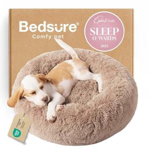 Cozy Donut Dog Bed for Small Pets - 23