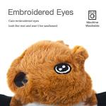 SHARLOVY 5-Pack Squeaky Plush Dog Toys