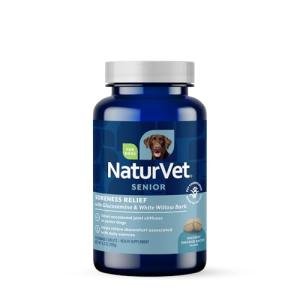 NaturVet Senior Dog Wellness Chews for Joint Support