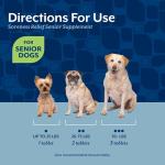 NaturVet Senior Dog Wellness Chews for Joint Support