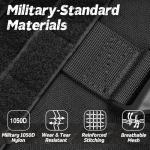 Rabbitgoo Tactical No-Pull Dog Harness for Large Dogs