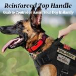 Rabbitgoo Tactical No-Pull Dog Harness for Large Dogs