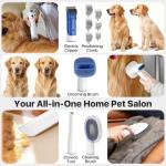 Grooming Kit with Vacuum for Dogs and Cats