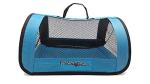 Pet Travel Bag for Originals & Minis, Small Pet Carrier w/Mesh & Nylon Lining, Dog Carrier for Medium Dogs, Versatile Kitten Carrier & Puppy Carrier, Easy to Clean, Blue - Perfect Petzzz