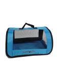Pet Travel Bag for Originals & Minis, Small Pet Carrier w/Mesh & Nylon Lining, Dog Carrier for Medium Dogs, Versatile Kitten Carrier & Puppy Carrier, Easy to Clean, Blue - Perfect Petzzz