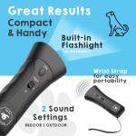 Bark Begone 2023 Ultrasonic Dog Bark Deterrent & Behavior Corrector - Stop Barking, Jumping, Aggression Without Yelling - Just Point & Press! Backed by Kevin Harrington from Shark Tank