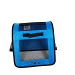 Pet Travel Bag for Originals & Minis, Small Pet Carrier w/Mesh & Nylon Lining, Dog Carrier for Medium Dogs, Versatile Kitten Carrier & Puppy Carrier, Easy to Clean, Blue - Perfect Petzzz