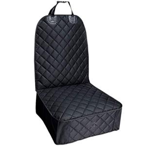 SunGrow Ferret & Dog Front Seat Car Cover, Bucket Seat Protector for Dogs, Captain Chair Seat Cover, Non-Slip Pet Car Seat Protector, Universal Fit, Washable Pet Seat Cover, Pet Travel Accessories