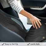 SunGrow Ferret & Dog Front Seat Car Cover, Bucket Seat Protector for Dogs, Captain Chair Seat Cover, Non-Slip Pet Car Seat Protector, Universal Fit, Washable Pet Seat Cover, Pet Travel Accessories