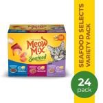 Meow Mix Seafood Selects Cat Food Variety Pack