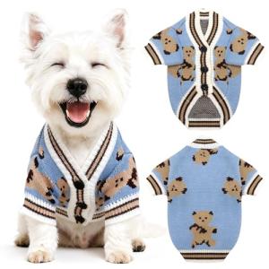 Cute Bear Dog Sweater for Small Pets
