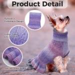 Cozy Turtleneck Sweater for Small Dogs