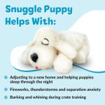 Original Snuggle Puppy Heartbeat Puppy Toy - Heartbeat Puppy for Dogs - Pet Anxiety Relief and Calming Aid - Comfort Dog Toy - Behavioral Training and Sleep Aid Cuddle buddy - Crate Training Essential