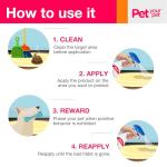 PET YOUR PET Dog Potty Training Spray No Pee No Poop, 16 Fl Oz, Non Toxic Spray for Dogs Only, Natural Pee Deterrent, Prevents Urine Marking and Pooping, Indoor Outdoor House Training Aid