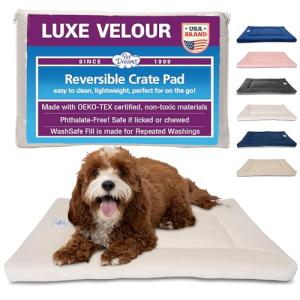 Original Dog Crate Pad - Washable and Reversible