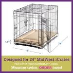 Original Dog Crate Pad - Washable and Reversible