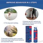 Pet Instructor Spray for Dog, 75ml Spray Corrector Dog Trainer, Safe Humane & Effective Stop Barking, Jumping Up, Food Stealing, Dog Fights & Attacks, Help Stop Unnecessary Dog Behaviour (4 Pack)