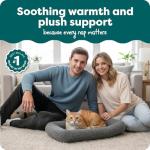 Furhaven Washable Dog Bed for Small Pets - Gray