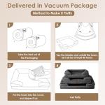 Extra Large Orthopedic Waterproof Dog Bed - Grey