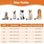 POCBLUE Comfy Washable Dog Bed for Large Dogs