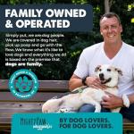 Mighty Paw Calming Chews for Dogs with Melatonin - Vet Formulated Dog Sleep Aid - Puppy & Large Pet Treats - Waggables Calm -Composure Calming Chews for Stress & Relaxation, 120 Count (Made in USA)