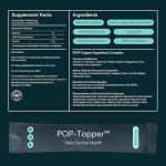 POP - Topper Dog Food Supplement – Multivitamin Powder for Dogs - Bone Broth Base with 6 Human-Grade Superfoods - Supports Joints, Gut, Skin & Coat - Ideal for Picky Eaters, Under 35 lbs - 30 Packets