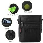 kissleaf Dog Treat Pouch with Magnetic Closure, Treat Pouches for Pet Training, Large Dog Treat Training Pouch and Dog Clicker, Dog Training Treat Pouch Built-in Poop Bag Dispenser, Hands-Free Snack