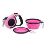 PETIMP 16FT Retractable Dog Leash with Bowl