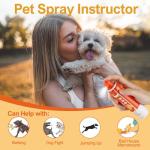 ANSJDH Dog Corrector Spray 80ml 2 Pack Spray Dog Trainer for Stops Barking, Place Avoidance, Attacks,Safe, Help Stop Unwanted Dog Behaviour. Easy to Use, Safe, Humane & Effective