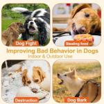 ANSJDH Dog Corrector Spray 80ml 2 Pack Spray Dog Trainer for Stops Barking, Place Avoidance, Attacks,Safe, Help Stop Unwanted Dog Behaviour. Easy to Use, Safe, Humane & Effective