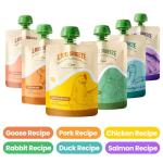 OPET Pate Wet Cat Food Lickable Bisque Wet Cat Treats Cat Food Topper,Free Grain, No by-Product,No Fillers, Thick & Squeezable, 3oz Pouch (Pack of 6)