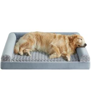 BFPETHOME Dog Beds for Large Dogs, Orthopedic Dog Bed for Medium Large Dogs,Big Waterproof Couch Dog Pet Bed with Removable Washable Cover