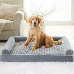 BFPETHOME Dog Beds for Large Dogs, Orthopedic Dog Bed for Medium Large Dogs,Big Waterproof Couch Dog Pet Bed with Removable Washable Cover