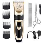 Low Noise Rechargeable Dog Grooming Clippers Set