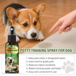 Fancy Pets Potty Training Spray for Dogs, Dog Training Spray, Address Canine Inappropriate Elimination Habits for Indoor and Outdoor Environments, 120ml