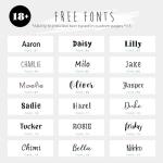 Brayhoo Silicone Dog Tags Personalized for Pets, Lightweight Cute Soundless Cat ID Tag, Custom Deep Engraved Pet Name Tags (Pattern)