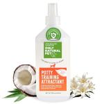 Only Natural Pet Dog Potty Training Attractant Spray for Puppies and Dogs - Essential Indoor Outdoor Toilet Training Aid for Puppy Pads, Grass, & Apartments - 16 Fl Oz Bottle